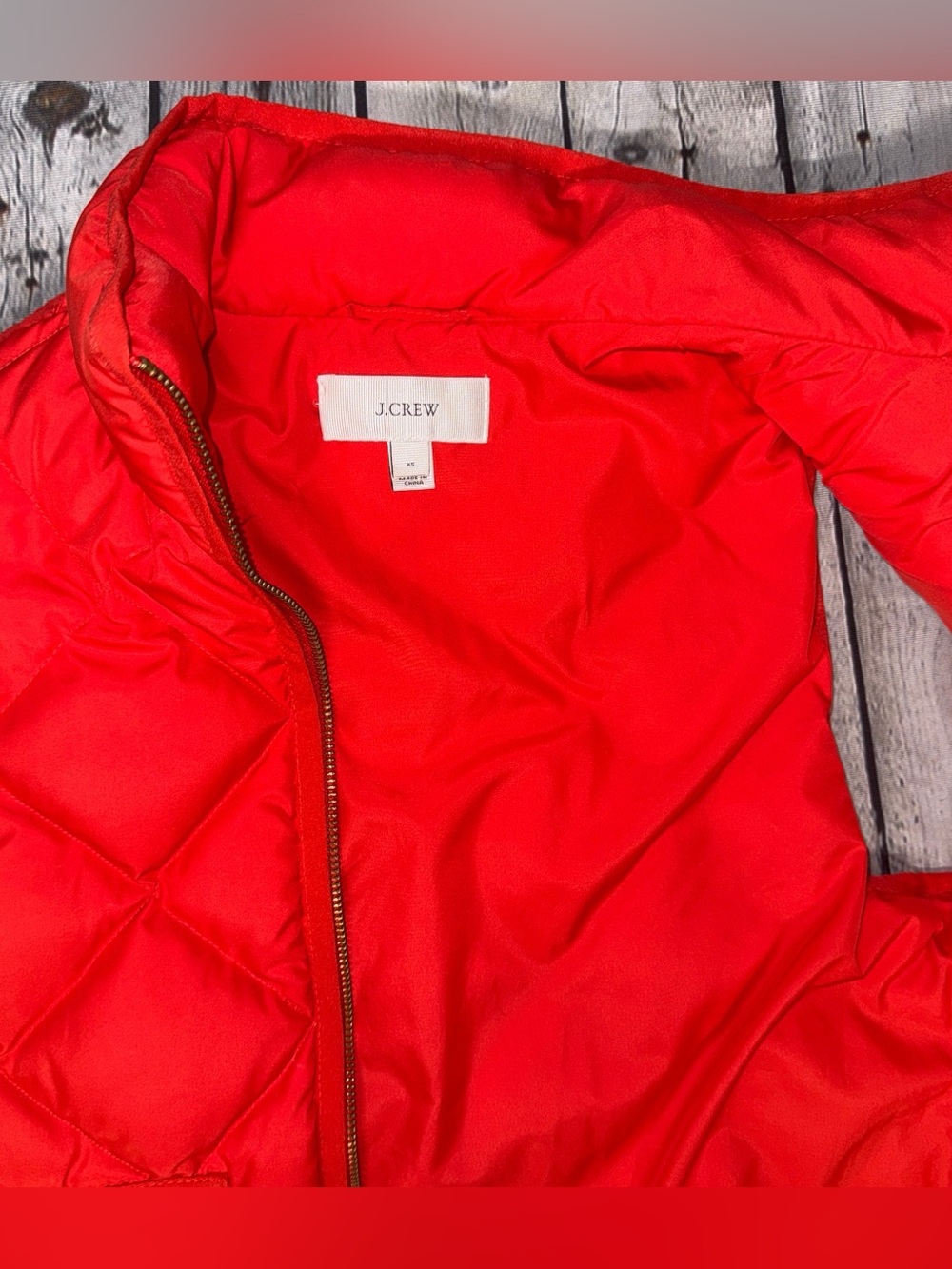 J. Crew Down Quilted Puffer Vest - Picture 6 of 6